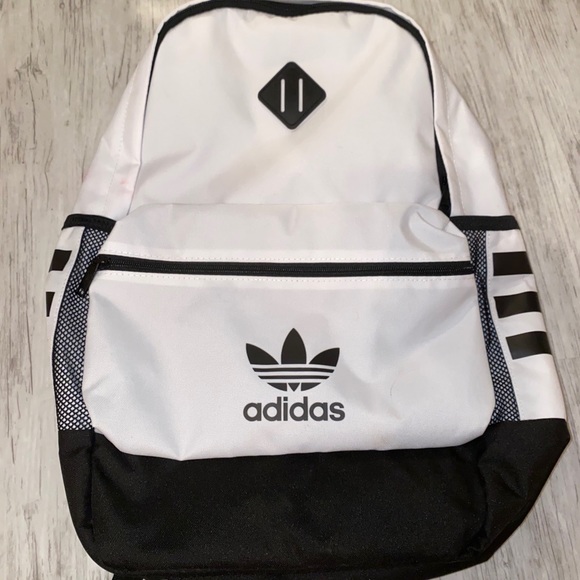 adidas Handbags - White Adidas Backpack. Good Condition.